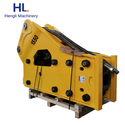 HL155 hydraulischer Hammer zum Schweigen gebrachte Art hydraulischer Felsen-Unterbrecher Jack Hammer For Mini Excavators