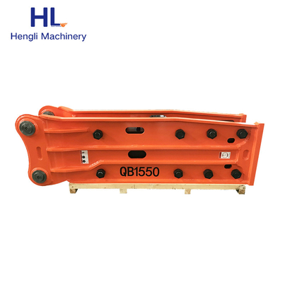 HL155 hydraulischer Hammer zum Schweigen gebrachte Art hydraulischer Felsen-Unterbrecher Jack Hammer For Mini Excavators