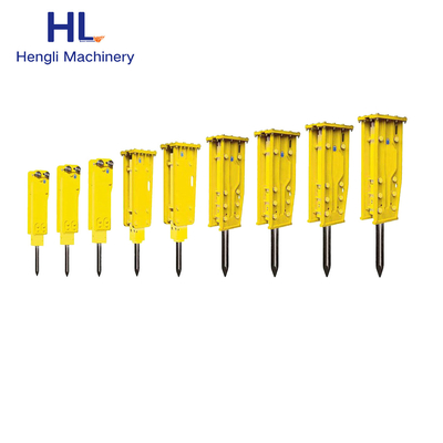 Hydraulischer Hammer-Stapel HL190 49 Ton Excavator Hydraulic Breaker Rod groß